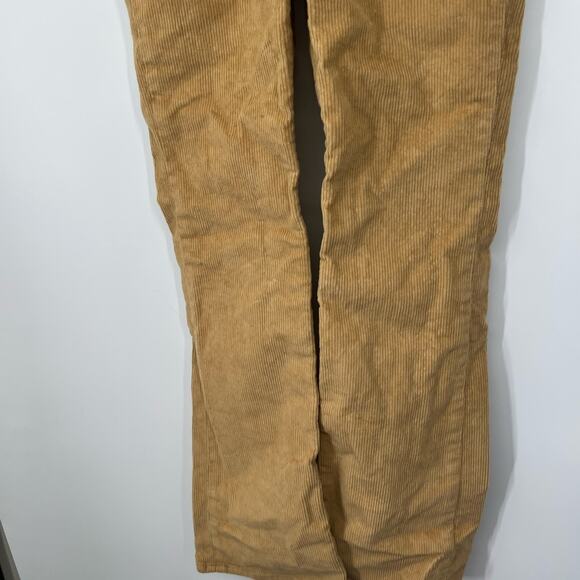 Levi’s Ribcage Boot Pants Corduroy Tan High Rise - Picture 4 of 8